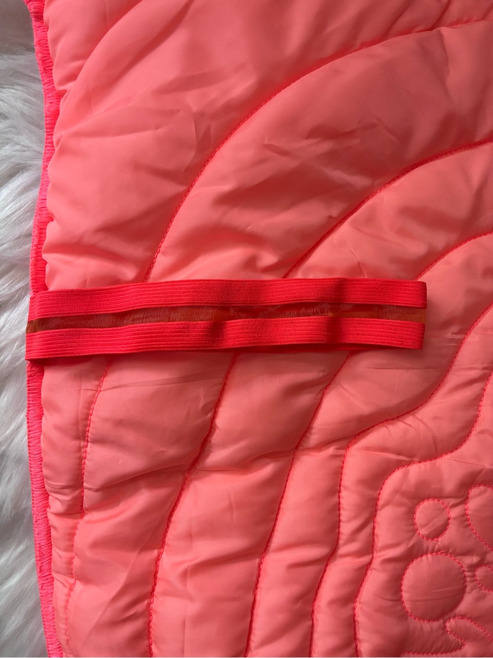 NWOT FP One x FP Movement Quilted Coral Gift Sack - Picture 5 of 8